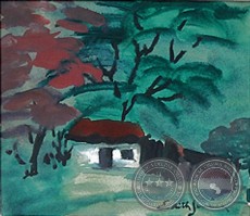 PAISAJE - Obra de Edith Jiménez